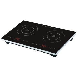 Two Cooking Plate Freestanding Induction Cooker Simple Function Sensor Touch Control Hot Selling in Germany Pass GS CE CB