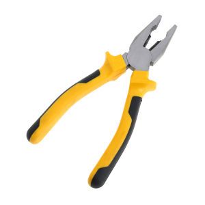 Professional Combination Pliers, Nickel Plated PVC Handles, German Type, High Quality