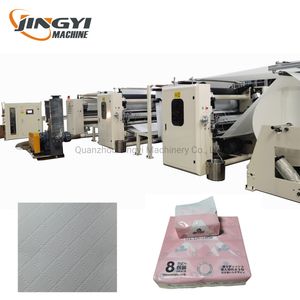 Automatic Facial Tissue Paper Production Line with Log Saw Cutting Machine