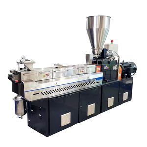 Mini Plastic Extruder Twin Screw Biodegradable Granules Making Machine