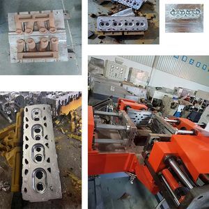 Accelerating Metal Cylinder Head Manufacture Aluminum Gravity Casting Equipment
