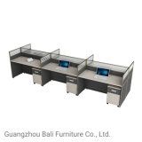 Modern Wooden Office Furniture Cubicle Workstation for 6 Person (BL-GNW16L2037)