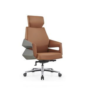 Ergonomic PU Leather High Back Office Swivel Executive CEO Chair A005-PU