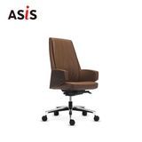 Asis Grace MID Back Genuine Leather Adjustable Ergonomic Executive Office Chair