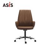 Asis Grace MID Back Genuine Leather Chair Adjustable Ergonomic Executive Seating
