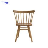 Indoor New Simple Design Restaurant Solid Wooden Dining Chairs
