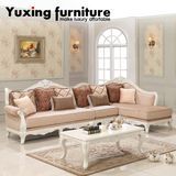 Corner Sofa Set Classic Fabric Couch in L Shape with Chaise Lounge for Living Room