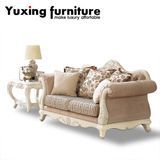 Classical Wooden Sofa Set American Antique Couch for Home Furniture