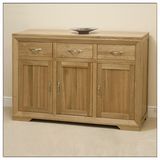 Wooden Living Room Furniture Solid Oak Large Living Room Sideboards