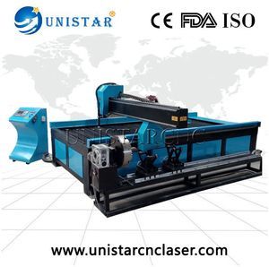 USP1530 Plasma Cutter Machine for Sheet Metal and Metal Pipe with Rotary
