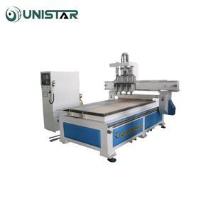 New Design Usm1325 Multi Spindles Four Process Atc Woodworking CNC Router for Making Door Furniture