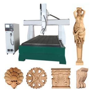 Mould Making CNC Router Machine / 4 Axis 3D CNC Milling Machine