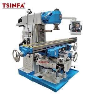 Manual Universal Milling Machine Hot Sale Knee Type Wn736D Vertical Horizontal Milling