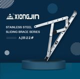 Stainless Steel Top-Hung Casement Window Supporting Point Friction Hinge Arm Stay