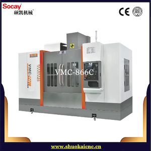 Socay Five-Axis CNC Machining Center Vmc866 CNC 5 Axis Milling Machine Center Heavy Duty 5-Axes Vertical Machining Center
