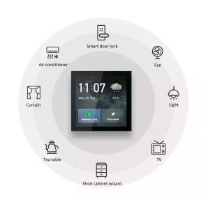 Mvava Wall Central Control Switch Domotica Smart Home Automation Zigbee All in One Smart Home System Hotel Room Control Panel