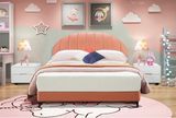 High Quality Modern Bedroom Furniture Set Pink Queen Size King Size Bed Frame
