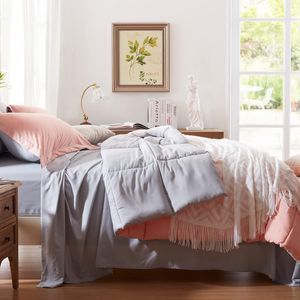 Custom Luxury King Duck/Goose Down Duvet Comforter Set 100% Cotton OEM
