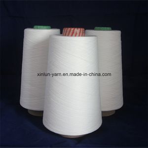 Nice Quality Tc Polyester Cotton Blended Yarn 65/35 Yarn for Knitting