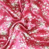 Factory Wholesale Polyester Silk Satin African Print Fabrics Free Sample Digital Printing Stretch Satin Fabric for Dress