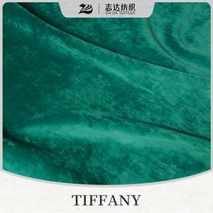 Textile Soft Hand Feeling Makaron Color Velvet Furniture Fabric