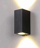 Modern LED Lamp Black Shell Beam Light Waterproof Wall Light and Outdoor Nightlight up and Down Wall Lights for Home