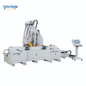 Yuetong CNC Automatic Door Lock Hole and Hinge Slotting Machine