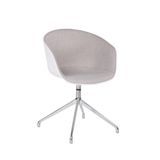 PP+Front Fabric Aluminum Leg Rotary with Armrest Office Chair Modern Furniture