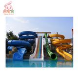 Used Fiberglass Kids Adult Swimming Pool Water Slide Equipment
