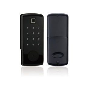 Black Color Touchscreen Bluetooth Automatic Smart Door Lock