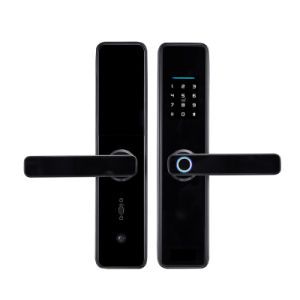 50mm Backset Aluminum Alloy Material Tuya WiFi Smart Door Lock