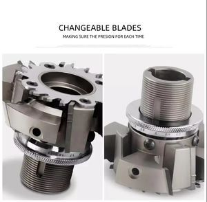 Wood Helical Cutter Head Professional Wood Tenon Tool for CNC Wood Machine