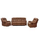 Leather Living Room Modern Furniture 3 Seater Couch Armchair for Nordic Sofa