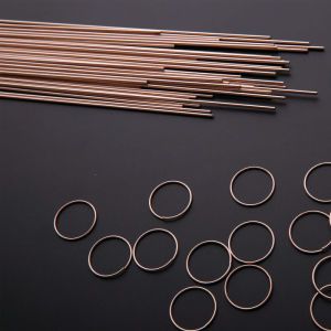 Copper Phosphorus Brazing Alloy for Air Condition Pipe Free Sample Copper Welding Wire Rings