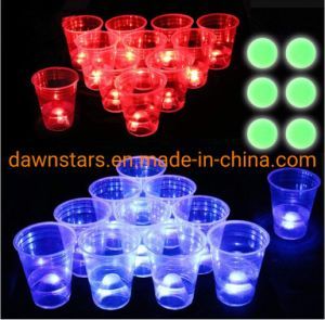 Ping Pong Party Cup Glowing Toy Game Set LED Beer Ping Pong Cup Luminous Ball Party Game Set