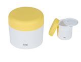100g Popular PP Plastic Cream Jars with Same Material Cap for Cosmetic Cream