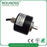 Roundss Incremental 8mm Solid Shaft Optical Encoder 2500 PPR