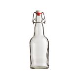 16oz Clear Glass Kombucha Bottle Beverage Juice Drinking Bottle with Swing Top