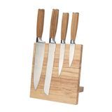 Wholesale Premium kitchen Knife Stand Magnet Knife Block Wooden Magnetic Knife Holder