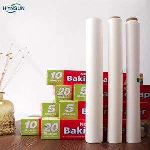 100% Recyclable Parchment Paper Roll Home Bakery Pfas Eco-Friendly Baking Paper Wrap