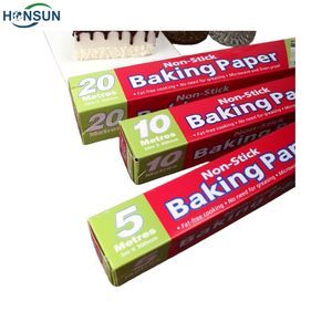 Pfas Free 100% Recyclable Household Baking Paper Non Toxic Disposable Parchment Paper