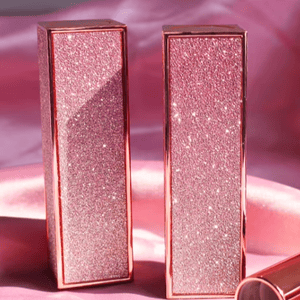 Buling Super Flash Square Flash Pink Spring Press Sticker Lipstick Tube Lipstick Tube