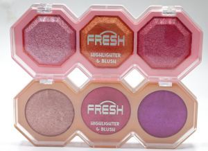 OEM Cruelty Free Vegan Blushes Waterproof Baked Powder Bronzer Cheek Single Smooth Blush Palette High Pigment Blush