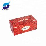 Red Gift Package Design Facial Paper Box Packing Tissue with Fancy Packaging