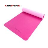 Custom Pilates Yoga Matt Fitness Yogamat Exercise Mat Yoga Gym Equipment Workout Eco Friendly Natural Rubber TPE Yoga Mat Non Slip/ Factory