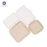 Environmentally Friendly Disposable Tableware Eco Microwave Safe Food Lock Box Sq-10