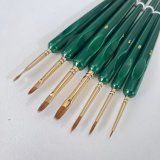 OEM Various Sizes Art Weasel Hair Detailer Drawing Oil Paint Art Cosmetic Brush