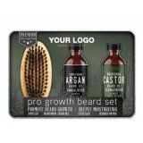 Private Label Personal Care Products 100% Pure PRO Growth Beard Set