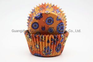 Modern Style Eco-Friendly Colorful Greaseproof Paper Cupcake Cases Baking Cup Bc-1507