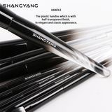 Professional 10PCS Makeup Makeup Brush Set Beauty Travel Makeup Brush Special Powder Foundation Eye Shadow Crease Concealer Eyebrow Lip Liner Brush